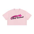 PHAT BUNNIES “HIGH ROLLER” CROP TEE – PINK